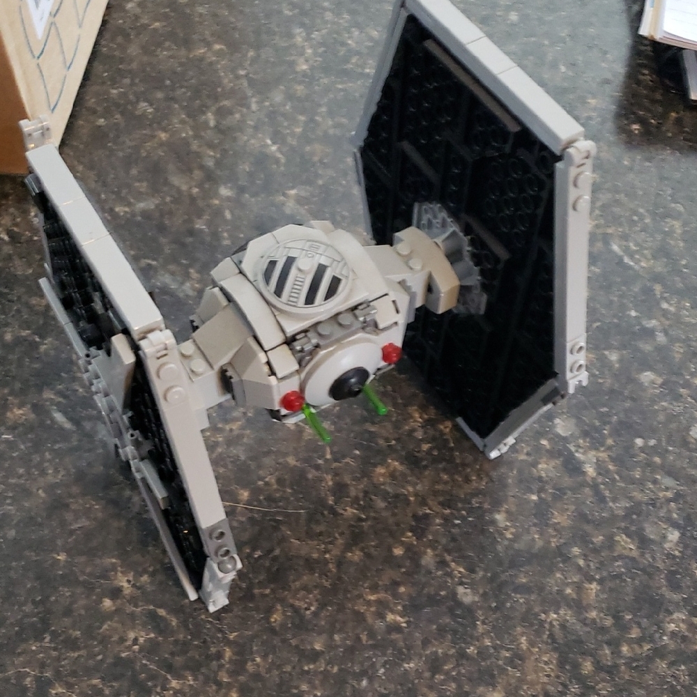 Lego Starfighter Building Set - Black and Gray